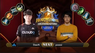 DawN vs Posesi | 2021 Hearthstone Grandmasters Asia-Pacific | Final | Season 1 | Week 5