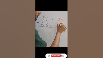 subtraction made easy 👌 😎 #viral #math #shorts