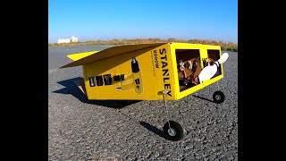 Stanley Cardboard Box RC Plane