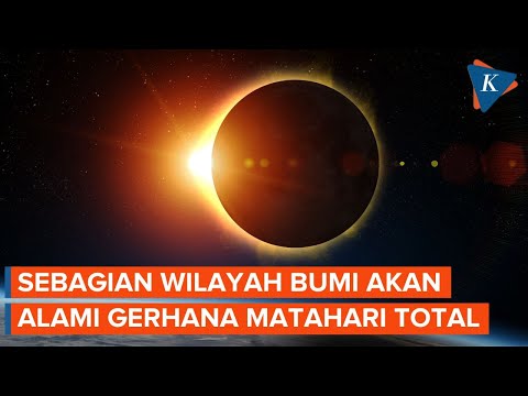 Gerhana Matahari Total 8 April, Jam Berapa dan Wilayah Mana yang Gelap?