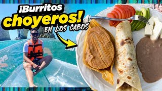 Deliciosos BURRITOS de Machaca, SASHIMI y muchos TACOS en CABO SAN LUCAS, BCS Vimos BALLENAS 🐋 🐳