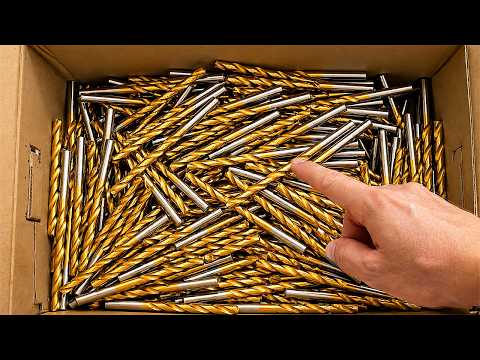 Billions of people don't know how to sharpen a drill bit properly in just 3 minutes