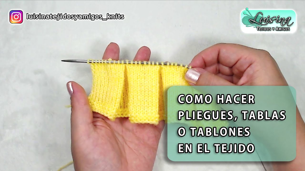 КАК СДЕЛАТЬ СКЛАДКИ, ПЛАСТЫРИ ИЛИ ДОСКИ ИЗ ТКАНИ. LUISINA KNITS AND FRIENDS