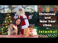 أجواء الكريسماس و زينة رأس السنة في اسطنبول 