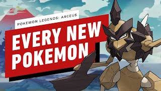 Pokemon Legends: Arceus - All New Pokemon