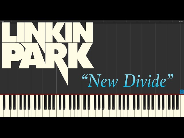 Linkin Park - New Divide (Piano Tutorial Synthesia) class=