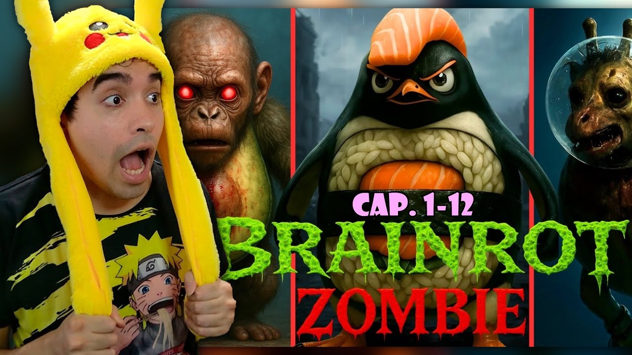 BRAINROT ZOMBIE 1-12 NUEVOS ENEMIGOS 🧟‍♂️ Reaccion a AI DREAMER