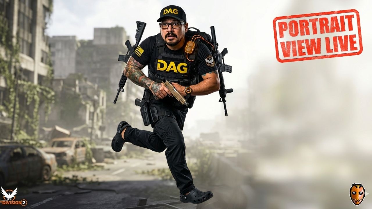 Retaliation Runs on PC |🪓🥷 DAG 🔴LIVE | Division 2​ Portrait