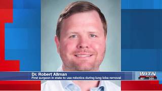 2PM ECU Health surgeon first in state to use robotics during lung lobe removal
