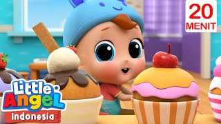Kue Muffin Dan Es Krim Manis Little Angel Bahasa Indonesia Kartun Dan Lagu Anak