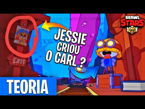 Jessie Criou O Carl Easter Egg No Trailer Bizarro Teoria Brawl Stars Youtube - teorias do brawl stars