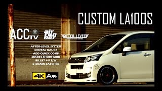 Acctv K-Car Series Airrunner Daihatsu Move Custom La100S Accエアサス 4K画質