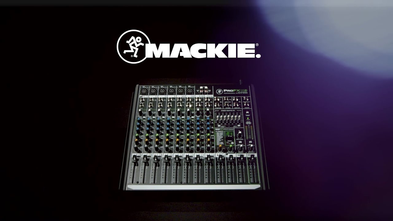 Mackie ProFX12v2 12-Channel Pro Effects Mixer | Gear4music - YouTube