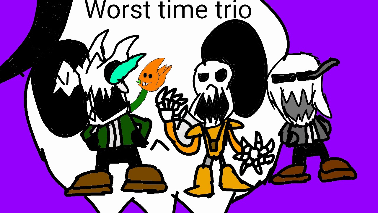 some skeleton characters?idk it doesnt make sense