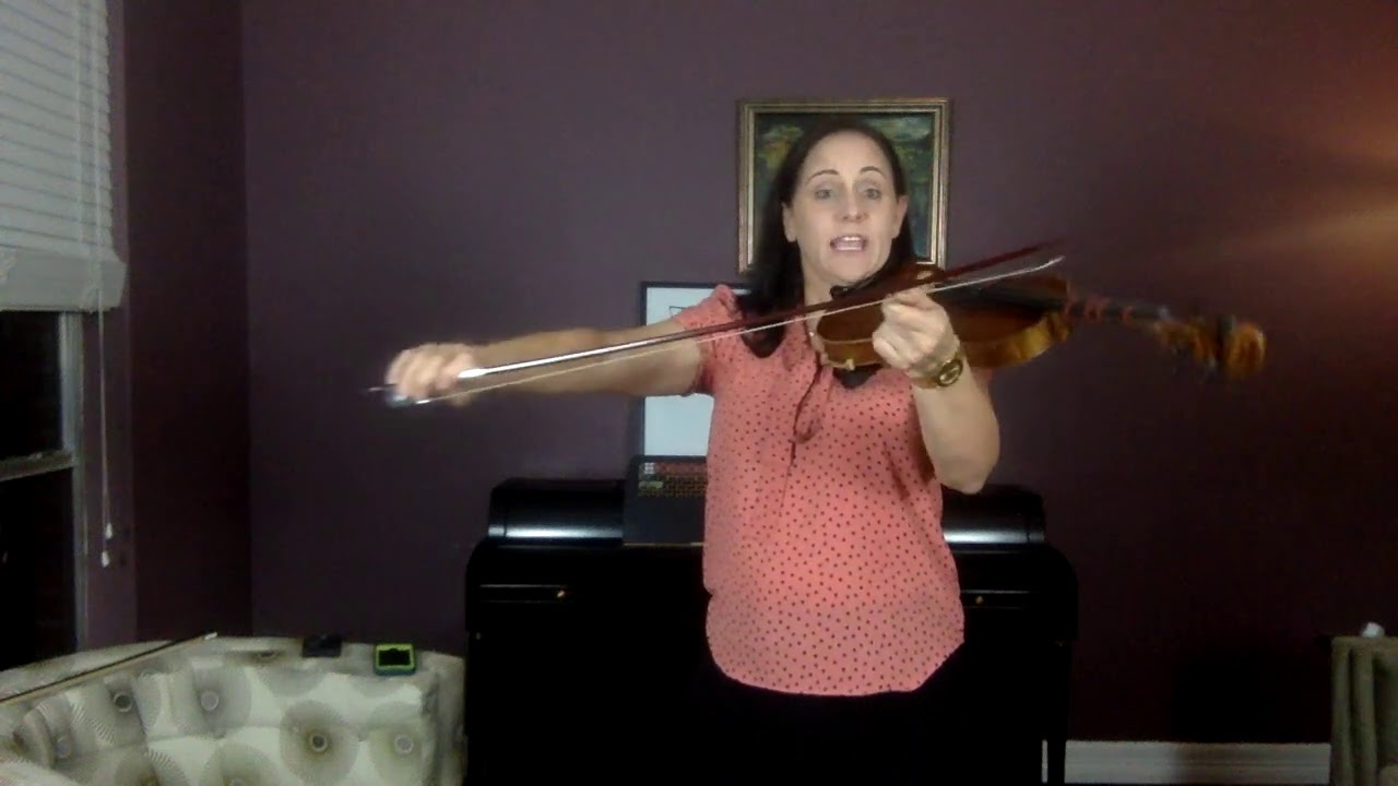 Beginning Orchestra Class video #49 violin and viola - YouTube