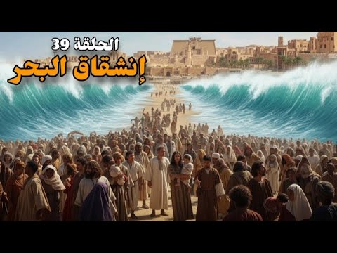 انشقاق البحر لنبي الله موسى عليه السلام وهلاك فرعون وجيشه الحلقة 39