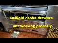 Delfield cooks drawers with a txv problem