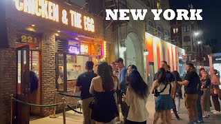 NYC Saturday Night Walk : Lower East Side, East Village & Union Square | Memorial Day Weekend 2023