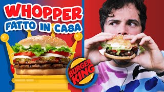 Whopper fatto in casa | Cucina Buttata