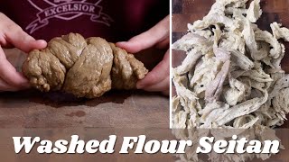 2 Ingredient Seitan | Washed Flour Method