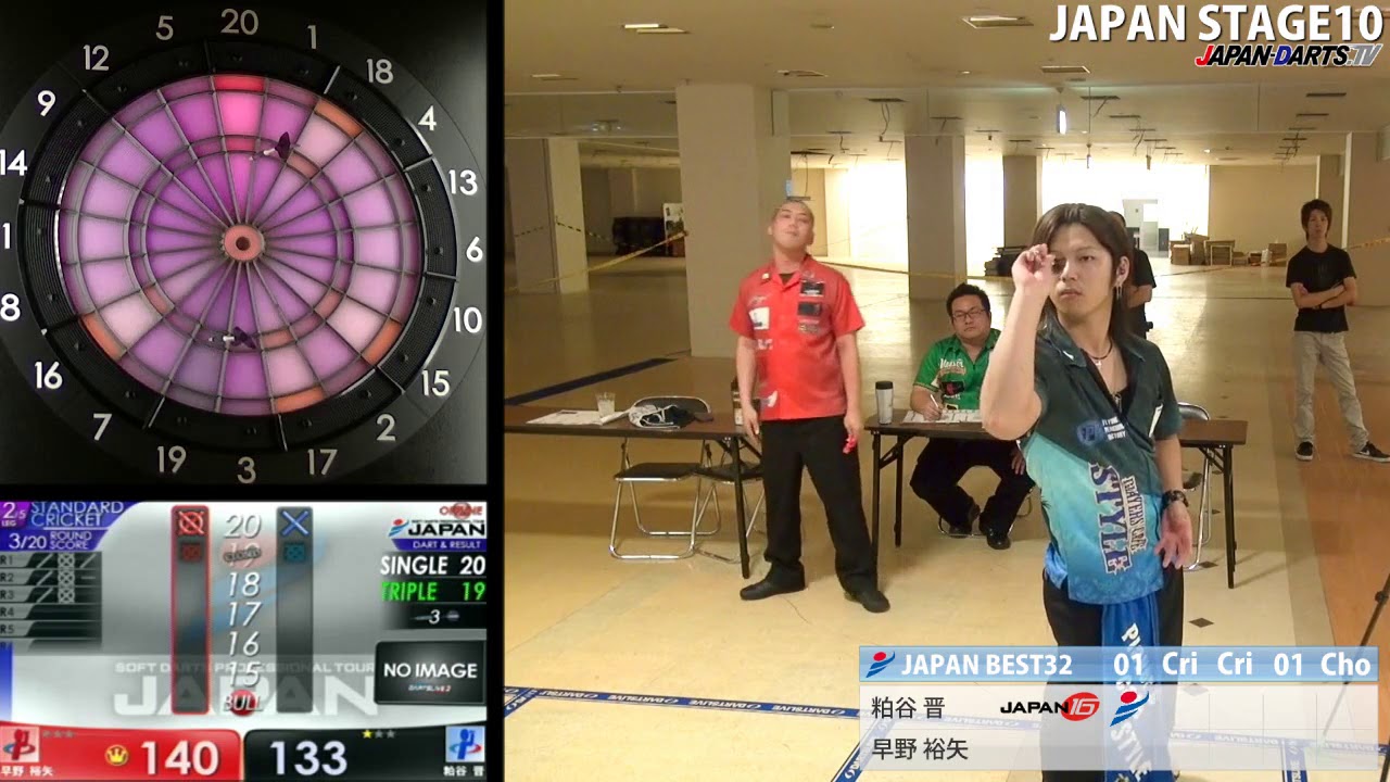 JAPAN 2015 STAGE10 北海道_BEST32(入替戦) 粕谷 晋(JAPAN16) VS 早野