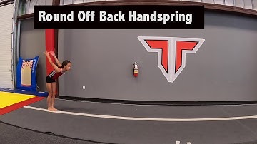 Tumble Tech Back Handspring 1 Skills
