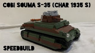 Cobi Souma S-35 (Char 1935 s) | Speedbuild | Review
