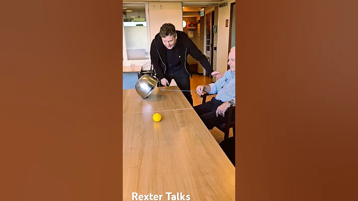 He Creates Games to Play With Elderly at Nursing Home #shortvideo