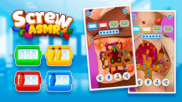 Screw ASMR: Color Nuts Sort - Gameplay Walkthrough Part 1 , ANDROID, iOS