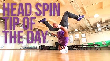 Head Spin Tip of the Day | Lil Cesar (Air Force Crew, Los Angeles)