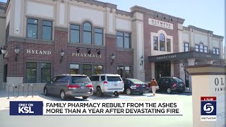 Family pharmacy rebuilt after devastating fire screenshot 1