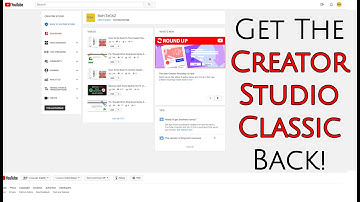 How To Go Back To Creator Studio Classic [NOT WORKING]