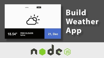 Node and Express - Build a Weather App