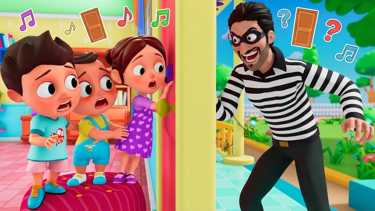 Mach die Tür nicht auf! 🚪❌ Sicherheitslied für Kinder + Mehr Lieder 🍓 Baby Berry