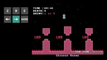 VVVVVV (PC) - Space Station 2 Any% in 1:31.76