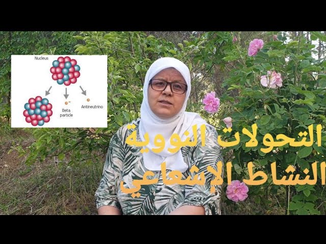 التحولات النووية: نشاط إشعاعي + تناقص إشعاعي + تأريخ