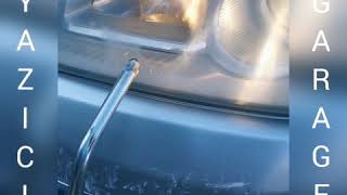 Renault Megane 2 Far Temi̇zleme İşlemi̇