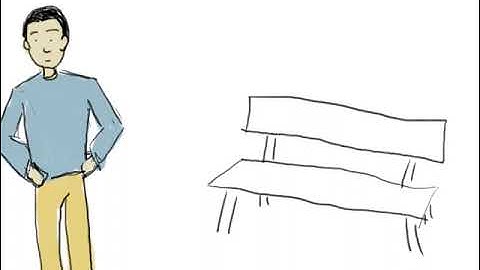 Pencil2D animation - walking to bench