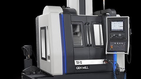 GENMILL 5X-12  -  5-AXIS HIGH SPEED VMC WITH BUILT-IN 12″ TRUNNION