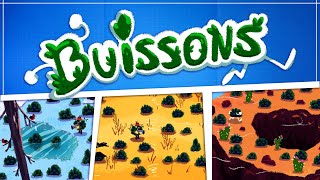 Nouveaux décors et mécaniques pour mon jeu - BUISSONS #6