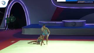 Acrobatics European Championships 2019 Beatriz Carneiro, Bruna Gonçalves Jun Por Bal
