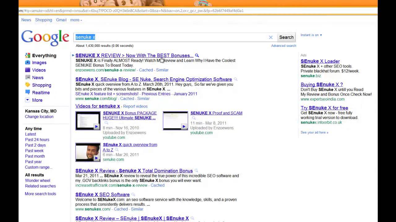 SenukeX training 2 ON Page Optimization Secrets