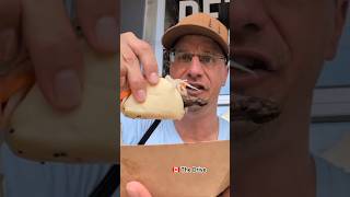 Eating Baos from B House at Italian Day on #TheDrive 🇨🇦 #foodvlog #festival #foodie #vancouverfoodie
