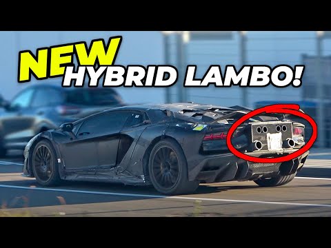 There is a New Lamborghini Prototype on the road!