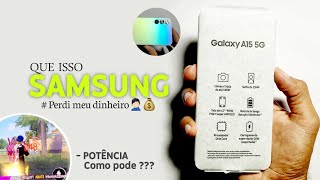 Lançamento GALAXY A15 (5G) Free Fire+teste de Bateria