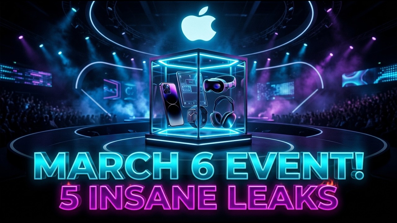 Apple Event March 2026 EXPOSED: 5 INSANE Products Releasing TODAY (March 6)!
