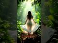 Alone in the woods, dressed in white🌲#shorts #ytshorts #SpookyShorts#CreepyShorts