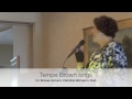 Tempe Brown sings at BA Christian Women's Club
