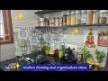 Open kitchen organisationskitchen cleaning and orgnisation ideas in tamilkitchentour