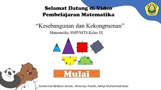 Matematika materi kesebangunan ...